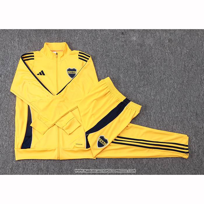 Tuta da Track Giacca Boca Juniors 25/26 Bambino Giallo